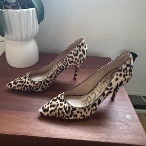 Sam Edelman Leopard Print Pump Heel - Size 7.5